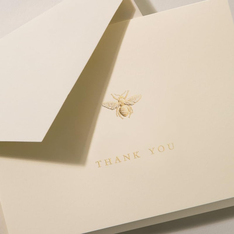 Crane & Co. Engraved Bumble Bee Thank You Note (CT1644) - Image 2